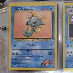Pokémon Card Misty's Horsea